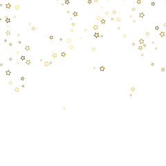 Obraz na płótnie Canvas gold glitter confetti sparkle