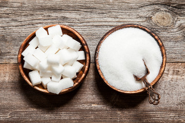 Background of sugar.Cube sugar background