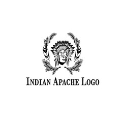 Indian Apache Native, apache american head exclusive design inspiration