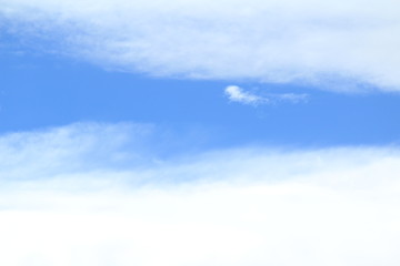 青空と雲