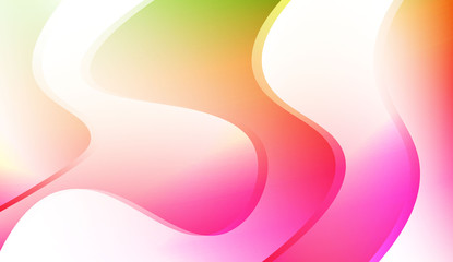 Creative Waves. Futuristic Technology Style Background. Design For Cover Page, Poster, Banner Of Websites. Colorful Vector Illustration