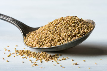 Anise Seeds on a Vintage Spoon