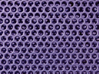Metal violet plate with holes - seamless background