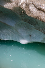 meltwater lake at the base of the mighty Aletschgletscher