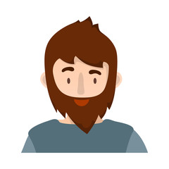 Vector design of male and face sign. Set of male and old vector icon for stock.