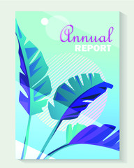 Brochure, annual report and cover design templates for beauty, spa, wellness, natural products, cosmetics, fashion, healthcare. Vector illustrations for business presentation, and marketing.