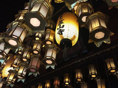 徳島県 第1番札所 霊山寺の提灯