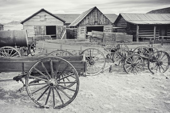 Old west, Old trail town, Cody, Wyoming, USA