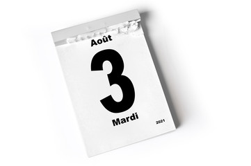 3. Août 2021