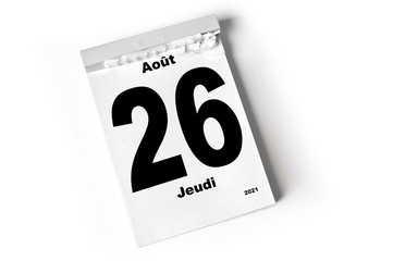 26. Août 2021