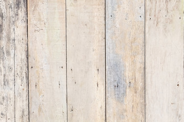 Closeup on old rustic wooden texture floor for abstract graphic background.