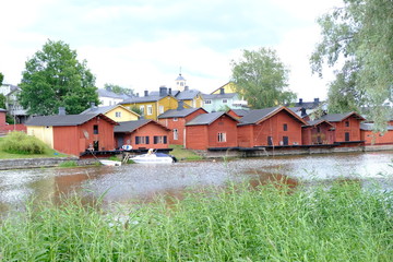 Fototapeta na wymiar Porvoo, Finlande