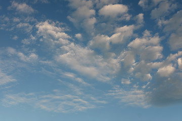 Dramatic clouds and sky background