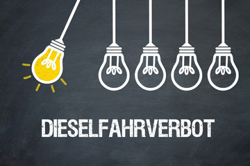 Fototapeta premium Dieselfahrverbot