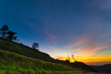 Sunset at Sabah, Malaysia