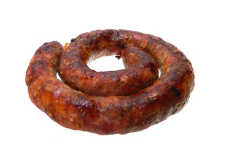 sausage isolated on white background