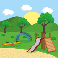 park landscape playground games outdoors