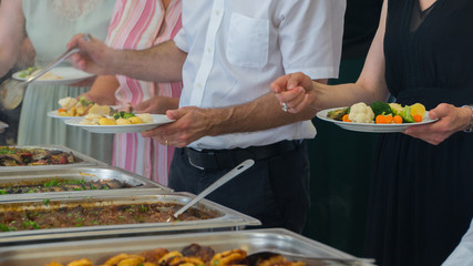 Cuisine Culinary Buffet Dinner Catering Dining Food Celebration Party Concept