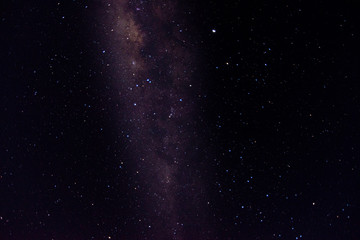 Fototapeta na wymiar Milky Way near the city of Sao Bento do Sapucai, Brazil.
