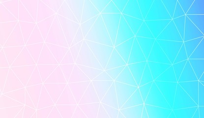 Template background with curved line. Triangles style. For interior wallpaper, smart design, fashion print. Vector illustration. Abstract Gradient Soft Colorful Background.