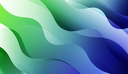 Blurred Decorative Design In Abstract Style With Wave, Curve Lines. For Design, Presentation, Business. Vector Illustration.