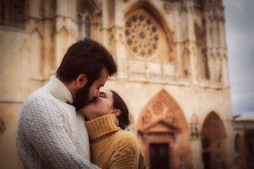 Pareja en Burgos