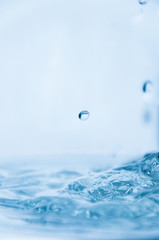 Macro Photo Of Water Drops