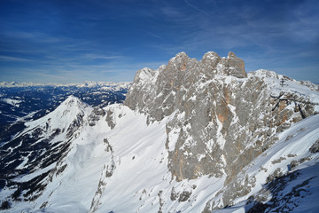 Dachsteingebirge im Winter