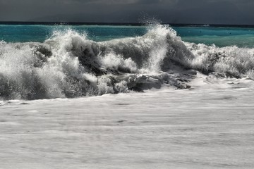 Fototapeta premium mare agitato