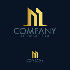 Creative Construction Real Estate Architecture Logo