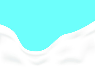 EPS 10 vector. Realistic milk or yogurt background made with gradient mesh.