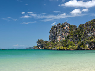 Naklejka premium Railay Beach Tropischer Strand Thailand