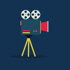 Obraz premium Retro cinema icon