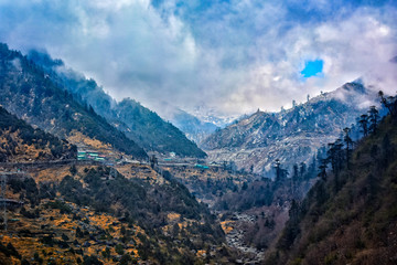 view of mountains