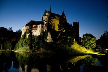 Fototapeta premium Bojnice castle in Slovakia, Europe