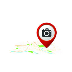 Sightseeing hotspot icon