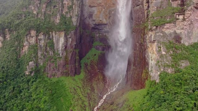 View of Angel falls. Canaima National Park, Venezuela