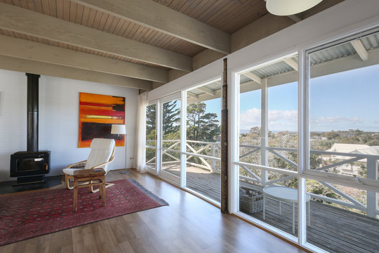 Living room with a view