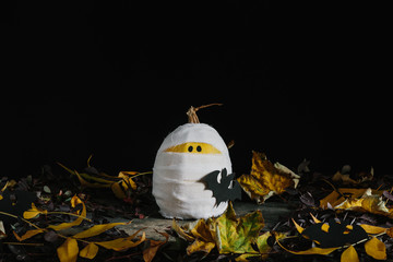 Halloween Mummy Pumpkin