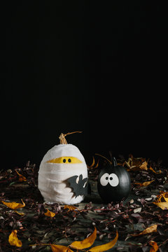 No-Carve Halloween Pumpkins
