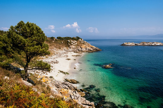 Beach in Cies Islands