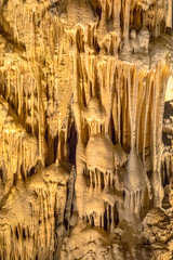 Dripstone cave France