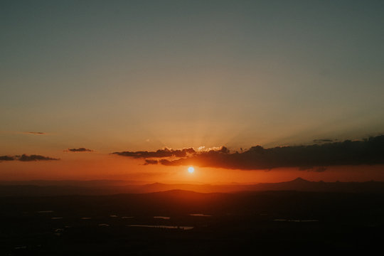Sunset from Mount Tamborine