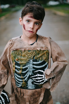 Kids on Halloween