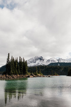 Mountain Views at Garibaldi Lake in Whistler