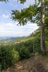 Fototapeta premium Matra mountains in Hungary