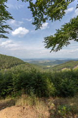Fototapeta na wymiar Matra mountains in Hungary