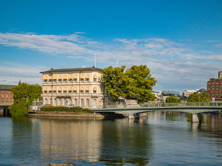 Fototapeta na wymiar the royal palace of fine arts in stockholm sweden