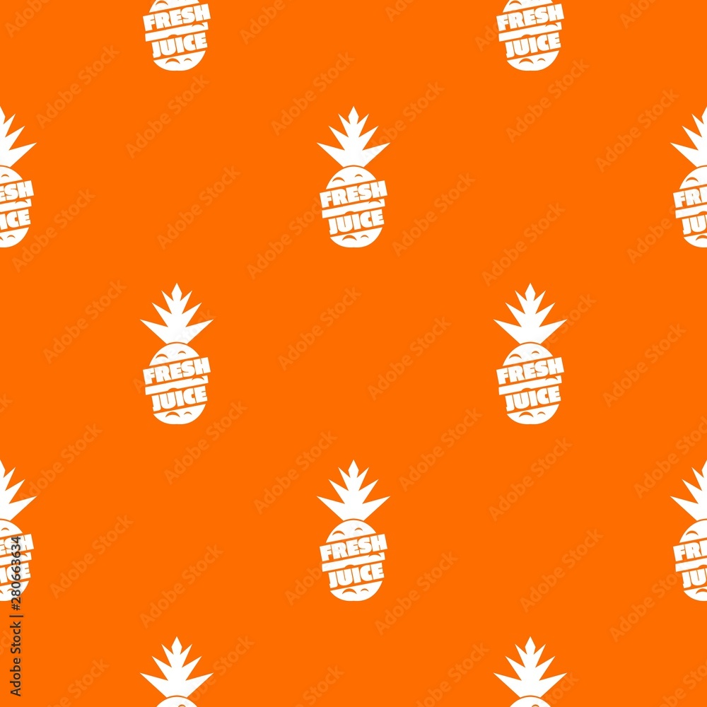 Poster fresh exotic juice pattern vector orange for any web design best