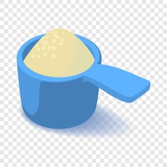 Scoop icon. Isometric illustration of scoop vector icon for web